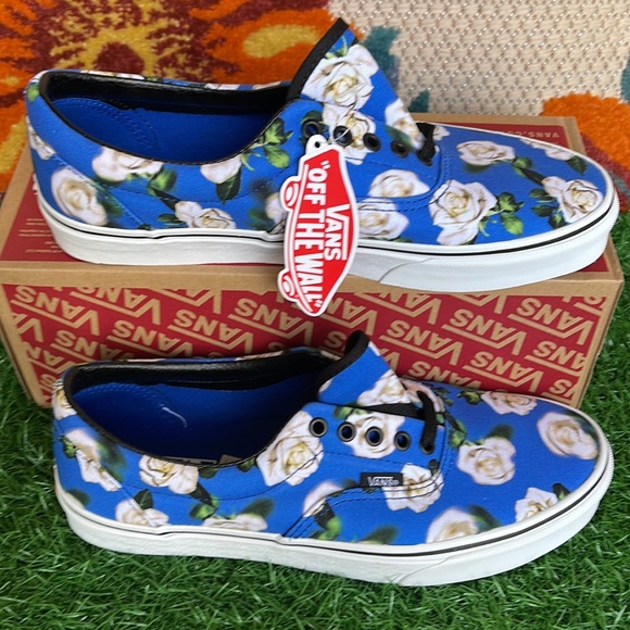 Vans Era Romantic Floral Lapis Blue / True White Men’s sneakers - Picture 2 of 16